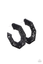 Load image into Gallery viewer, Paparazzi Jewelry &amp; Accessories - Fabulously Fiesta - Black Earrings. Bling By Titia Boutique