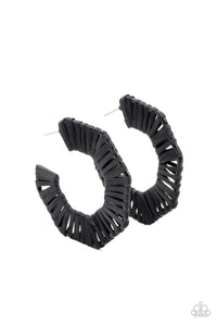 Paparazzi Jewelry & Accessories - Fabulously Fiesta - Black Earrings. Bling By Titia Boutique