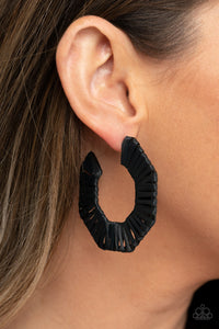 Paparazzi Jewelry & Accessories - Fabulously Fiesta - Black Earrings. Bling By Titia Boutique