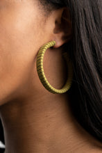 Load image into Gallery viewer, Paparazzi Jewelry &amp; Accessories - Suede Parade - Green Earrings. Bling By Titia Boutique