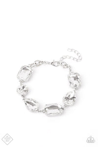 Paparazzi Jewelry & Accessories - Cosmic Treasure Chest - White Bracelet. Bling By Titia Boutique