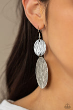 Load image into Gallery viewer, Paparazzi Jewelry &amp; Accessories - Status Cymbal - Silver Earrings. Bling By Titia Boutique