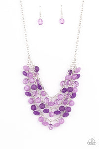 Paparazzi Jewelry & Accessories - Fairytale Timelessness - Purple Necklace. Bling By Titia Boutique