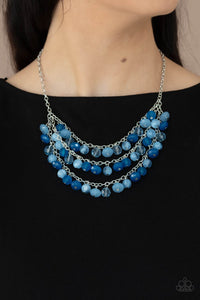 Paparazzi Jewelry & Accessories - Fairytale Timelessness - Blue Necklace. Bling By Titia Boutique
