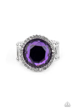 Load image into Gallery viewer, Paparazzi Jewelry &amp; Accessories - Crown Culture - Purple Ring. Bling By Titia Boutique