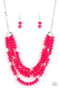 Paparazzi Jewelry & Accessories - Best POSH-ible Taste - Pink Necklace. Bling By Titia Boutique
