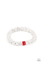 Load image into Gallery viewer, Paparazzi Jewelry &amp; Accessories - ZEN Second Rule - Red Bracelet. Bling By Titia Boutique