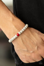 Load image into Gallery viewer, Paparazzi Jewelry &amp; Accessories - ZEN Second Rule - Red Bracelet. Bling By Titia Boutique
