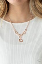 Load image into Gallery viewer, Paparazzi Jewelry &amp; Accessories - So Mod - Rose Gold Necklace. Bling By Titia Boutique