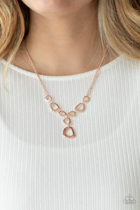 Paparazzi Jewelry & Accessories - So Mod - Rose Gold Necklace. Bling By Titia Boutique