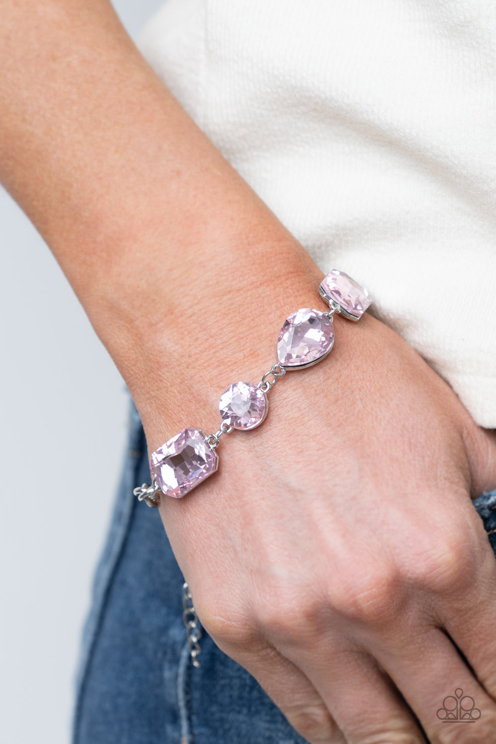 Paparazzi Jewelry & Accessories - Cosmic Treasure Chest - Pink Bracelet. Bling By Titia Boutique