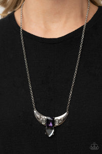 Paparazzi Jewelry & Accessories - You the TALISMAN! - Purple Necklace. Bling By Titia Boutique