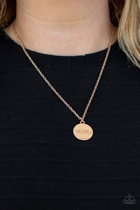 The Cool Mom - Rose Gold Necklace. Bling By Titia Boutique