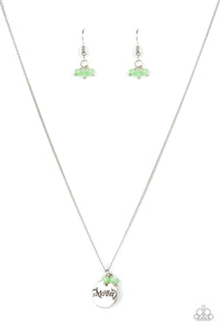 Paparazzi Jewelry & Accessories - Warm My Heart - Green Necklace. Bling By Titia Boutique