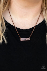 Joy Of Motherhood - Copper Necklace. Bling By Titia Boutique