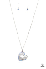 Load image into Gallery viewer, Paparazzi Jewelry &amp; Accessories - A Mothers Heart - Blue Necklace. Bling By Titia Boutique