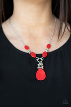 Load image into Gallery viewer, Paparazzi Paparazzi Accessories - Summer Idol - Red Necklace. Bling By Titia Boutique
