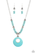 Load image into Gallery viewer, Paparazzi Jewelry &amp; Accessories - Oasis Goddess - Blue Necklace. Bling By Titia Boutique