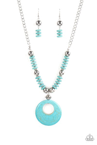 Paparazzi Jewelry & Accessories - Oasis Goddess - Blue Necklace. Bling By Titia Boutique