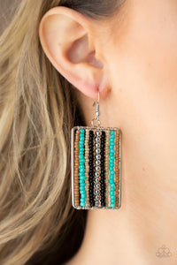 Paparazzi Jewelry & Accessories - Beadwork Wonder - Black Earrings. Bling By Titia Boutique