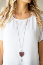 Load image into Gallery viewer, Paparazzi Jewelry &amp; Accessories - Warmhearted Glow - Purple Necklace. Bling By Titia Boutique