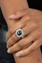 Load image into Gallery viewer, Paparazzi Accessories - Title Match - Silver Ring Bling By Titia Boutique