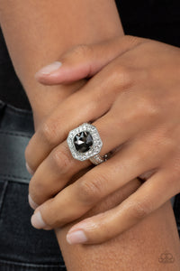 Paparazzi Accessories - Title Match - Silver Ring Bling By Titia Boutique
