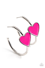 Load image into Gallery viewer, Paparazzi Jewelry &amp; Accessories - Kiss Up - Pink Earrings. Bling By Titia Boutique