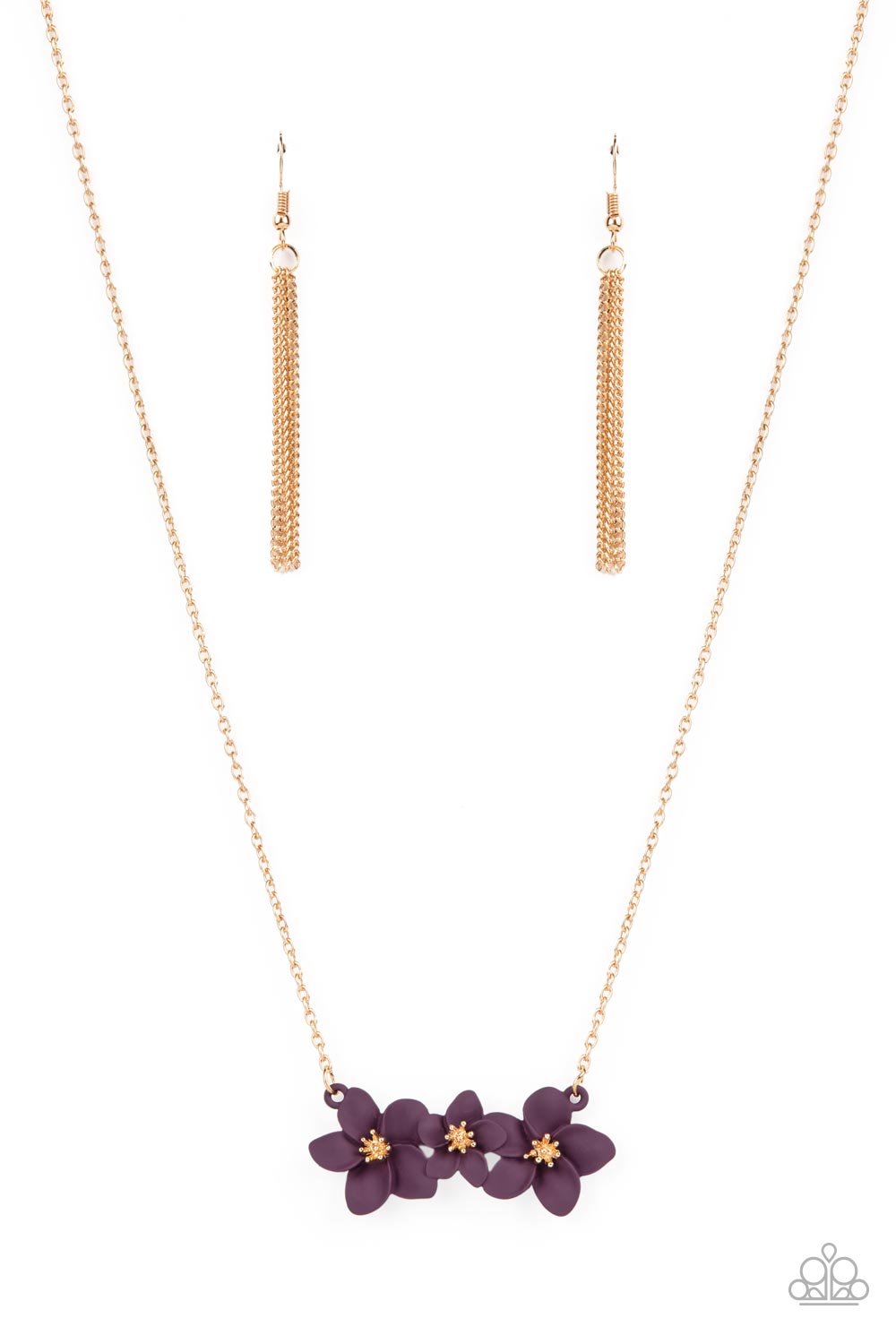 Paparazzi Accessories - Paparazzi Accessories - Petunia Picnic - Purple Necklace. Bling By Titia Boutique