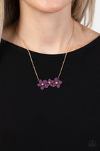 Load image into Gallery viewer, Paparazzi Accessories - Paparazzi Accessories - Petunia Picnic - Purple Necklace. Bling By Titia Boutique