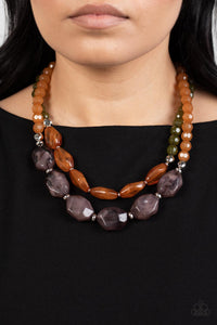Paparazzi Accessories - Tropical Trove - Multi Necklace - Bling By Titia Boutique
