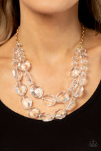 Load image into Gallery viewer, Paparazzi Accessories - Icy Illumination - Gold Necklace Bling by Titia Boutique