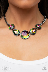 Paparazzi Jewelry & Accessories - All The Worlds My Stage - Multi Necklace. Bling By Titia Boutique
