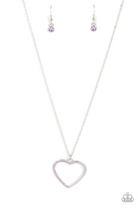 Paparazzi Accessories - Love to Sparkle - Purple Necklace