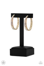 Load image into Gallery viewer, Paparazzi Accessories - GLITZY By Association - Gold Earrings - Bling By Titia Boutique