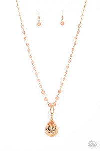 Paparazzi Accessories - Divine Dance - Gold Necklace - Bling By Titia Boutique