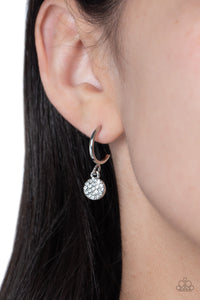 Paparazzi Accessories - Bodacious Ballroom - White Earrings - Bling By Titia Boutique