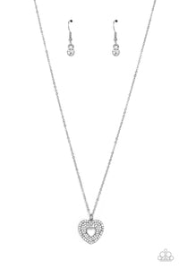 Paparazzi Accessories - Romantic Retreat - White Necklace - Bling By Titia Boutique