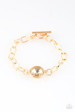 Load image into Gallery viewer, Paparazzi Jewelry &amp; Accessories - All Aglitter - Gold Bracelet. Bling By Titia Boutique