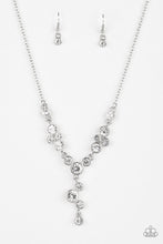 Load image into Gallery viewer, Five Star Starlight - Silver Rhinestone Paparazzi Jewelry Necklace paparazzi accessories jewelry Necklaces