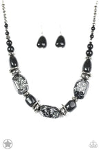 Load image into Gallery viewer, In Good Glazes - Black Bead Blockbuster Paparazzi Jewelry Necklace paparazzi accessories jewelry Necklaces