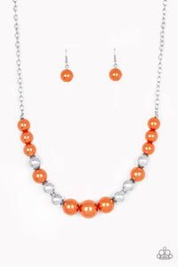 Paparazzi Jewelry & Accessories - Take Note - Orange Necklace. Bling By Titia Boutique