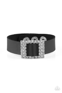Diamond Diva - Black Paparazzi Jewelry Bracelet paparazzi accessories jewelry Bracelet