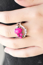 Load image into Gallery viewer, BEAD What You want to BEAD - Pink Paparazzi Jewelry Ring paparazzi accessories jewelry Ring