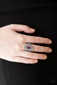 Blooming Fireworks - Pink Blooming Paparazzi Jewelry Ring paparazzi accessories jewelry Ring