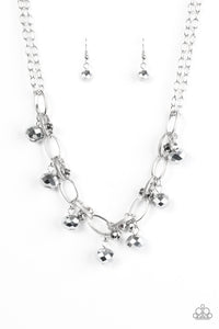 Lets Get This FASHION Show On The Road! - Silver Paparazzi Jewelry Necklace paparazzi accessories jewelry Necklaces