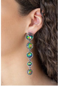 Paparazzi Jewelry & Accessories - Drippin in Starlight - Multi Earrings. Bling By Titia Boutique
